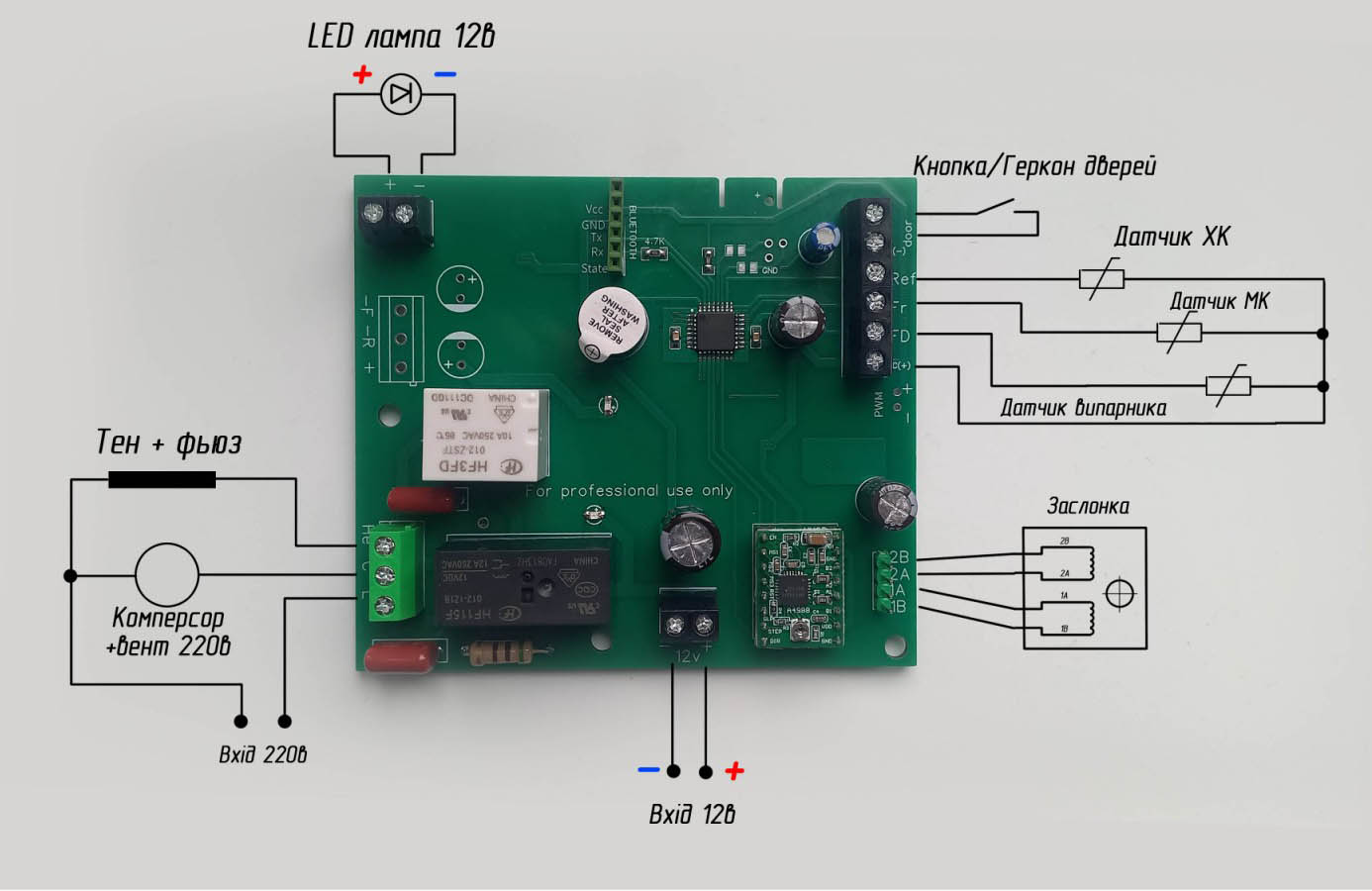 схема підключення